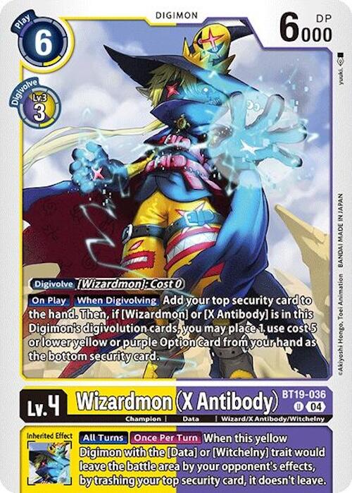 Wizardmon [BT19-036] (X Antibody) [Release Special Booster 2.0] | Black Swamp Games