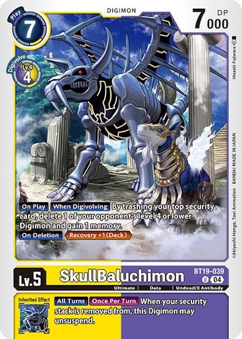 SkullBaluchimon [BT19-039] [Release Special Booster 2.0] | Black Swamp Games