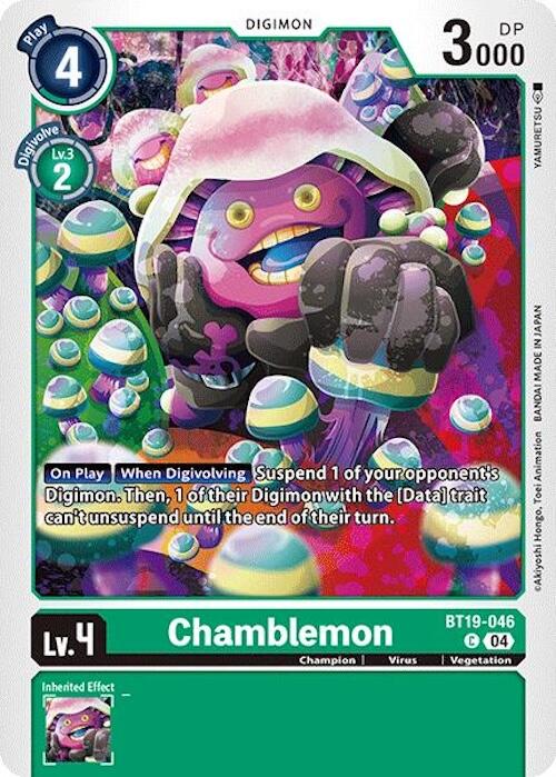 Chamblemon [BT19-046] [Release Special Booster 2.0] | Black Swamp Games