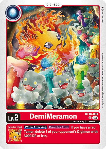 DemiMeramon [BT18-001] [Release Special Booster 2.0] | Black Swamp Games