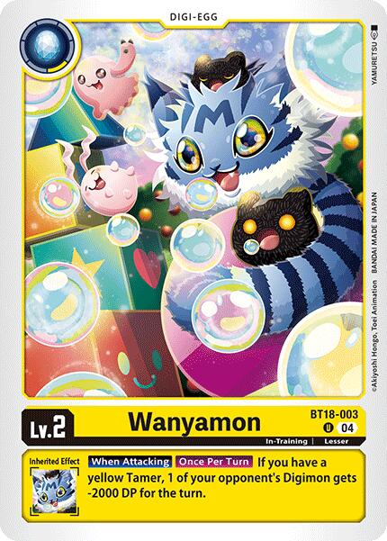 Wanyamon [BT18-003] [Release Special Booster 2.0] | Black Swamp Games