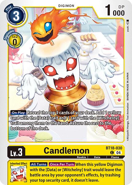 Candlemon [BT18-030] [Release Special Booster 2.0] | Black Swamp Games