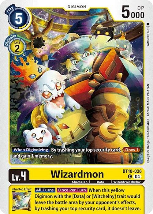 Wizardmon [BT18-036] [Release Special Booster 2.0] | Black Swamp Games