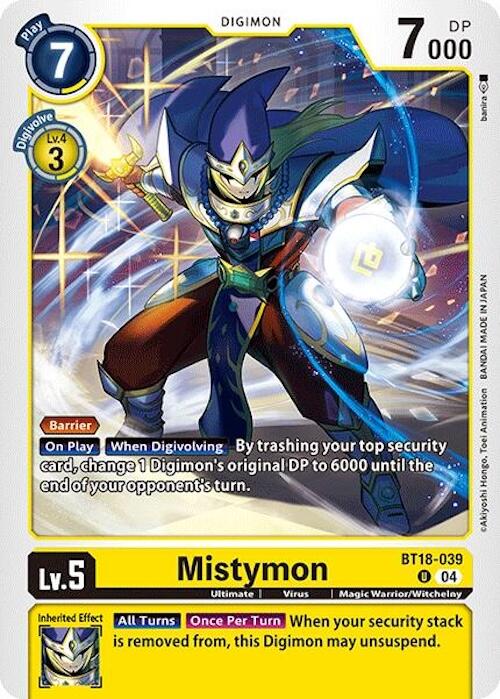 Mistymon [BT18-039] [Release Special Booster 2.0] | Black Swamp Games