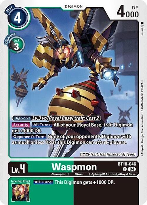 Waspmon [BT18-046] [Release Special Booster 2.0] | Black Swamp Games