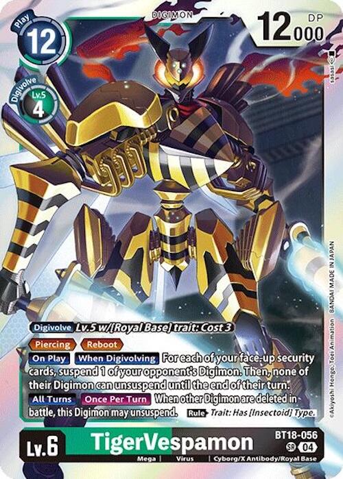 TigerVespamon [BT18-056] [Release Special Booster 2.0] | Black Swamp Games