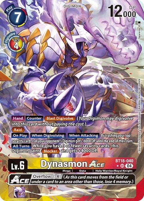 Dynasmon ACE [BT18-040] (Alternate Art) [Release Special Booster 2.0] | Black Swamp Games