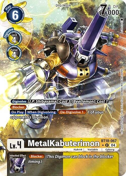 MetalKabuterimon [BT18-067] (Alternate Art) [Release Special Booster 2.0] | Black Swamp Games