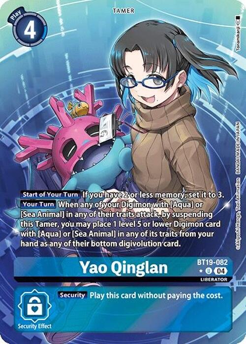 Yao Qinglan [BT19-082] (Alternate Art) [Release Special Booster 2.0] | Black Swamp Games