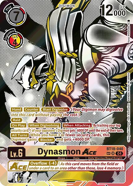 Dynasmon ACE [BT18-040] (Textured) [Release Special Booster 2.0] | Black Swamp Games