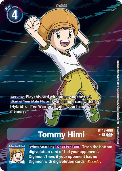 Tommy Himi [BT18-089] (Release Special Booster 2.0: Box Promotion Pack) [Release Special Booster 2.0] | Black Swamp Games