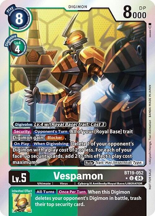 Vespamon [BT19-052] (Release Special Booster 2.0: Box Promotion Pack) [Release Special Booster 2.0] | Black Swamp Games