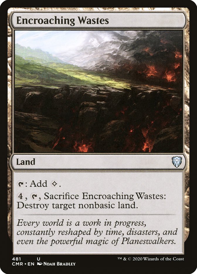 Encroaching Wastes [Commander Legends] | Black Swamp Games