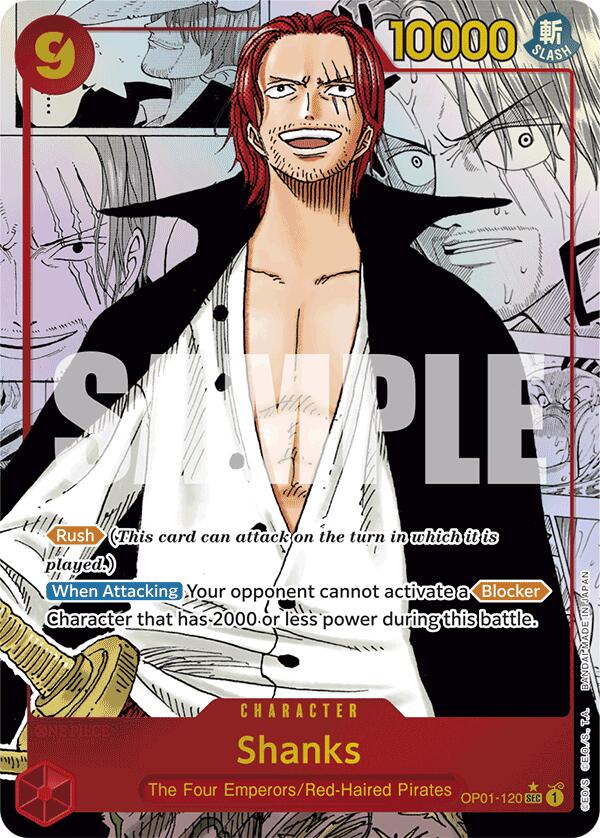 Shanks (Manga) [Premium Booster -The Best-] | Black Swamp Games