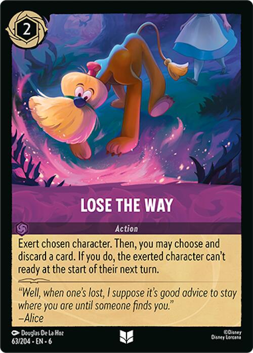 Lose the Way (63/204) [Azurite Sea] | Black Swamp Games
