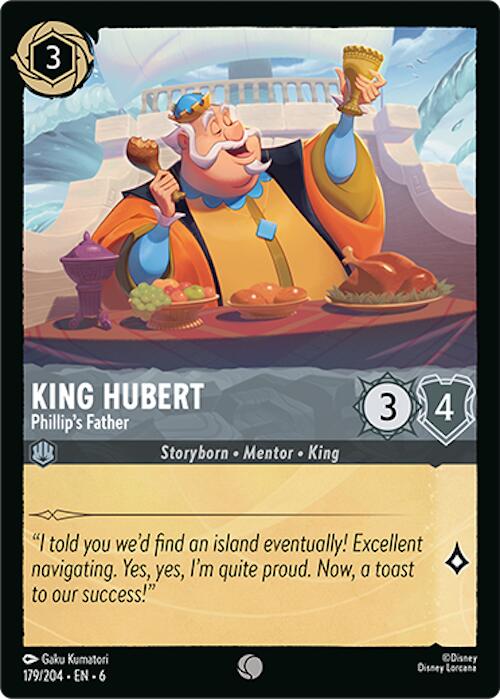 King Hubert - Phillip's Father (179/204) [Azurite Sea] | Black Swamp Games