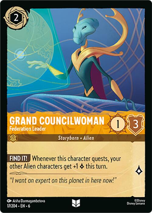 Grand Councilwoman - Federation Leader (17/204) [Azurite Sea] | Black Swamp Games