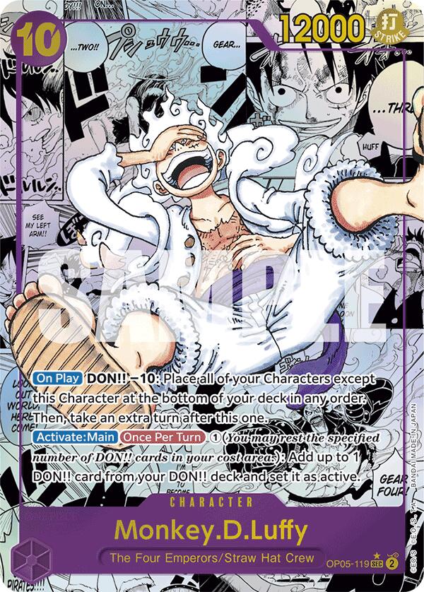 Monkey.D.Luffy (OP05-119) (Manga) [Premium Booster -The Best-] | Black Swamp Games