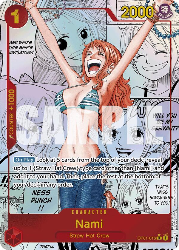 Nami (OP01-016) (Manga) [Premium Booster -The Best-] | Black Swamp Games