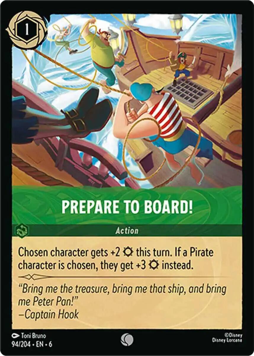 Prepare to Board! (94/204) [Azurite Sea] | Black Swamp Games
