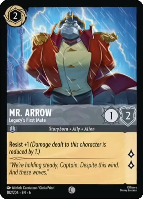 Mr. Arrow - Legacy's First Mate (182/204) [Azurite Sea] | Black Swamp Games