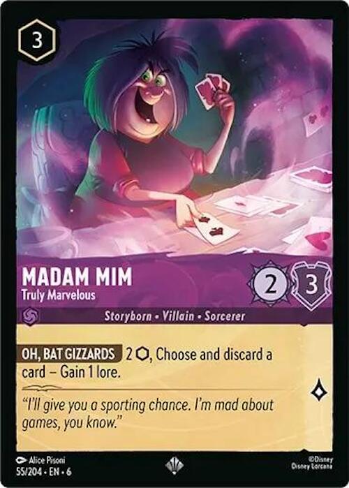 Madam Mim - Truly Marvelous (55/204) [Azurite Sea] | Black Swamp Games