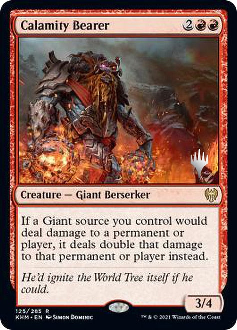 Calamity Bearer (Promo Pack) [Kaldheim Promos] | Black Swamp Games