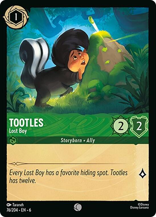 Tootles - Lost Boy (76/204) [Azurite Sea] | Black Swamp Games