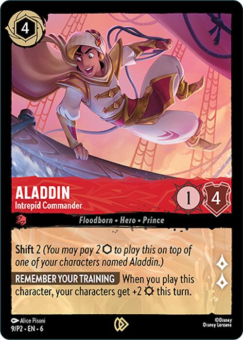 Aladdin - Intrepid Commander (9) [Promo Cards] | Black Swamp Games