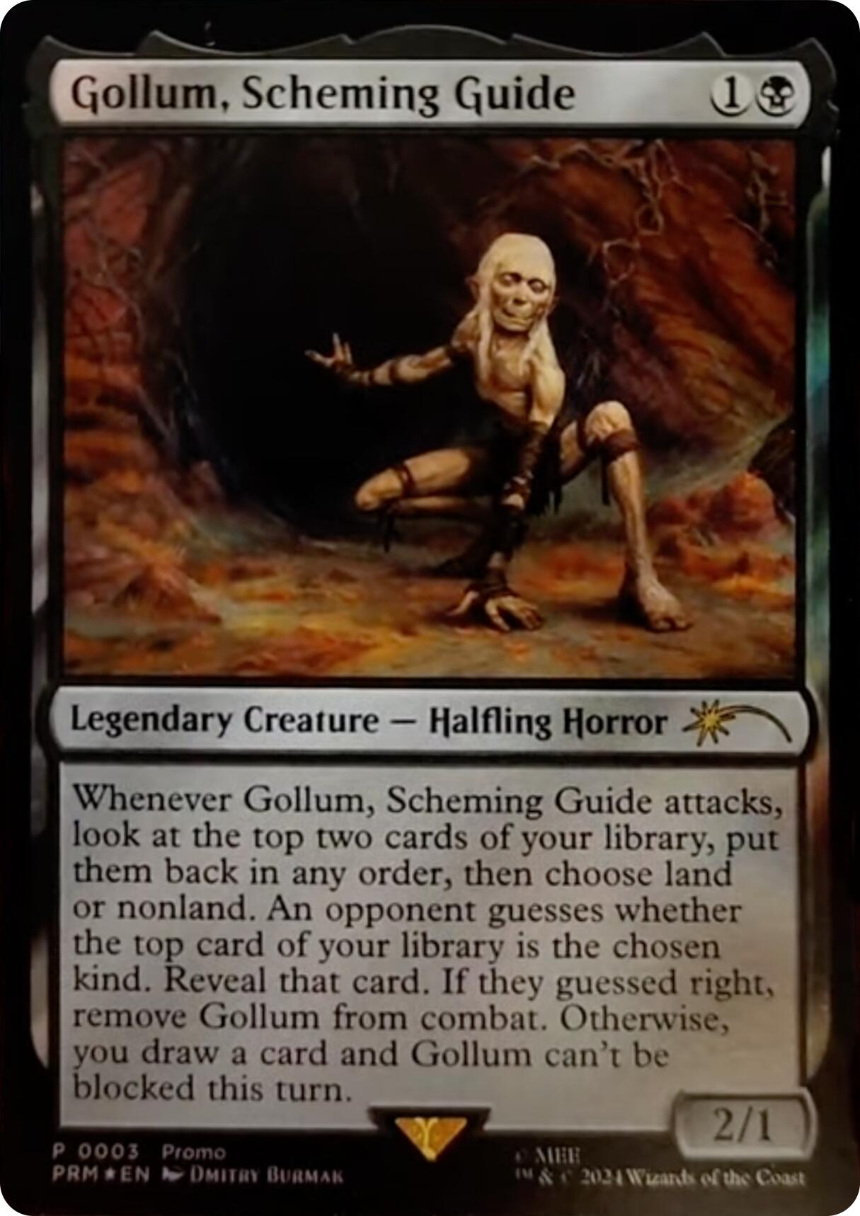 Gollum, Scheming Guide [Resale Promos] | Black Swamp Games