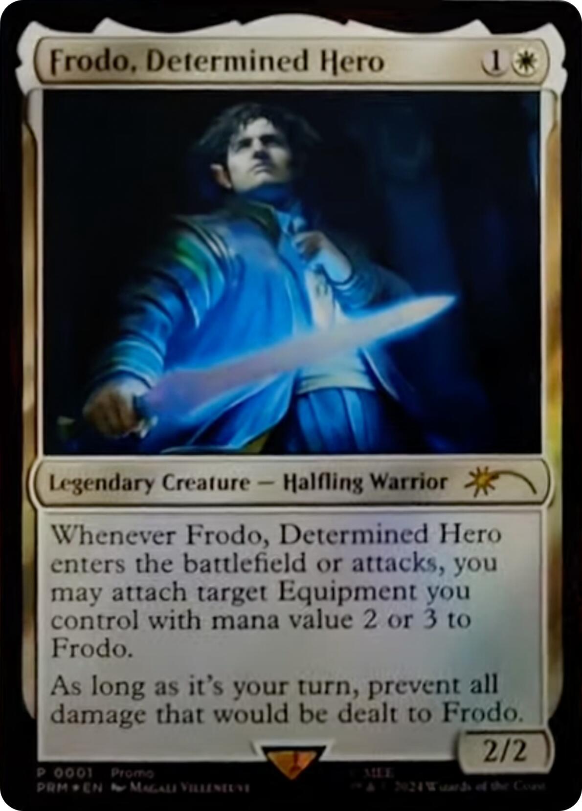 Frodo, Determined Hero [Resale Promos] | Black Swamp Games