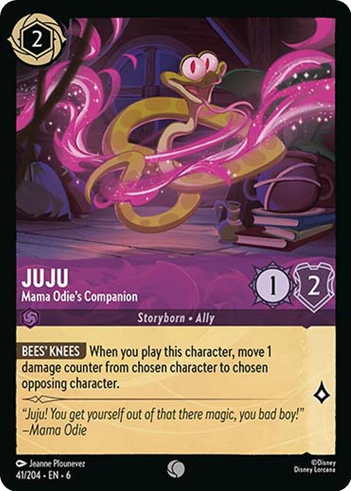 Juju - Mama Odie's Companion (41/204) [Azurite Sea] | Black Swamp Games