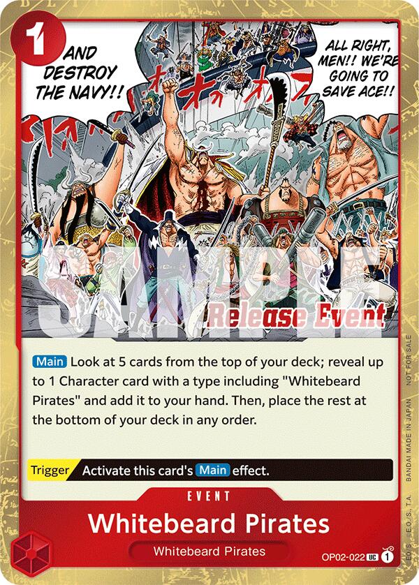 Whitebeard Pirates (ST15 - ST20 Release Event Winner Pack) [One Piece Promotion Cards] | Black Swamp Games