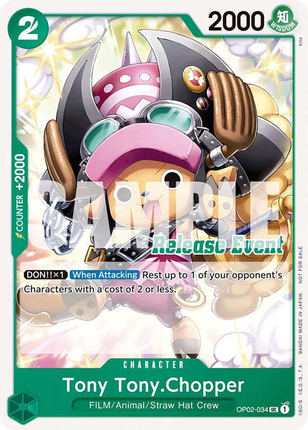 Tony Tony.Chopper (ST15 - ST20 Release Event Pack) [One Piece Promotion Cards] | Black Swamp Games