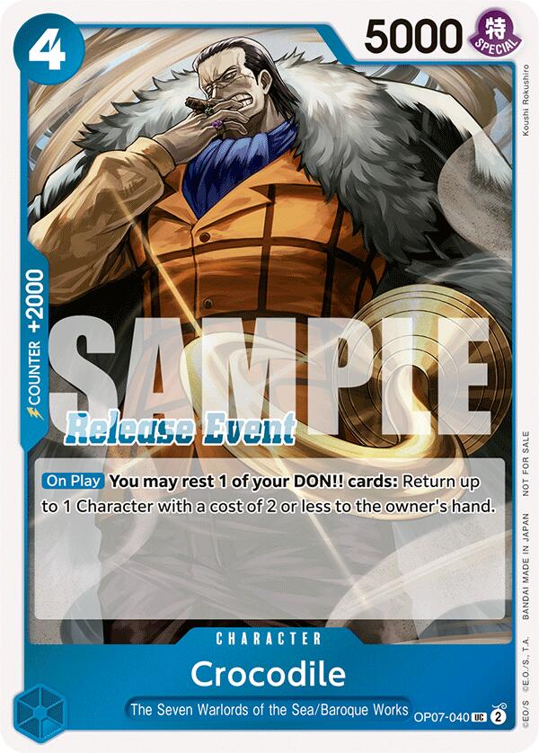 Crocodile (ST15 - ST20 Release Event Winner Pack) [One Piece Promotion Cards] | Black Swamp Games