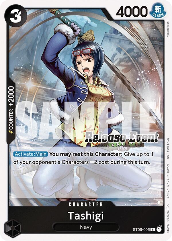 Tashigi (ST15 - ST20 Release Event Winner Pack) [One Piece Promotion Cards] | Black Swamp Games