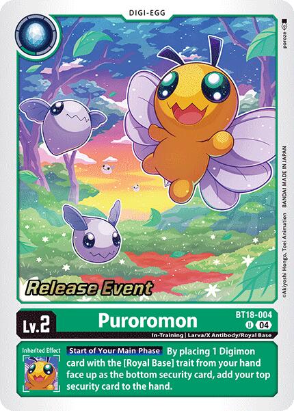 Puroromon [BT18-004] [Release Special Booster 2.0 Pre-Release Cards] | Black Swamp Games