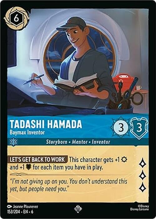 Tadashi Hamada - Baymax Inventor (153/204) [Azurite Sea] | Black Swamp Games