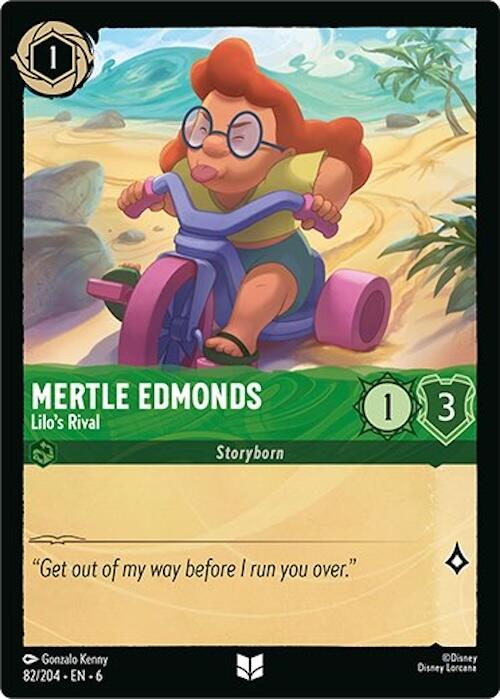 Mertle Edmonds - Lilo's Rival (82/204) [Azurite Sea] | Black Swamp Games