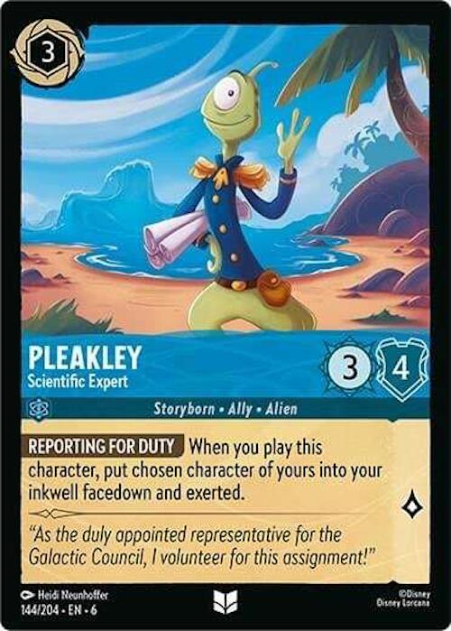 Pleakley - Scientific Expert (144/204) [Azurite Sea] | Black Swamp Games