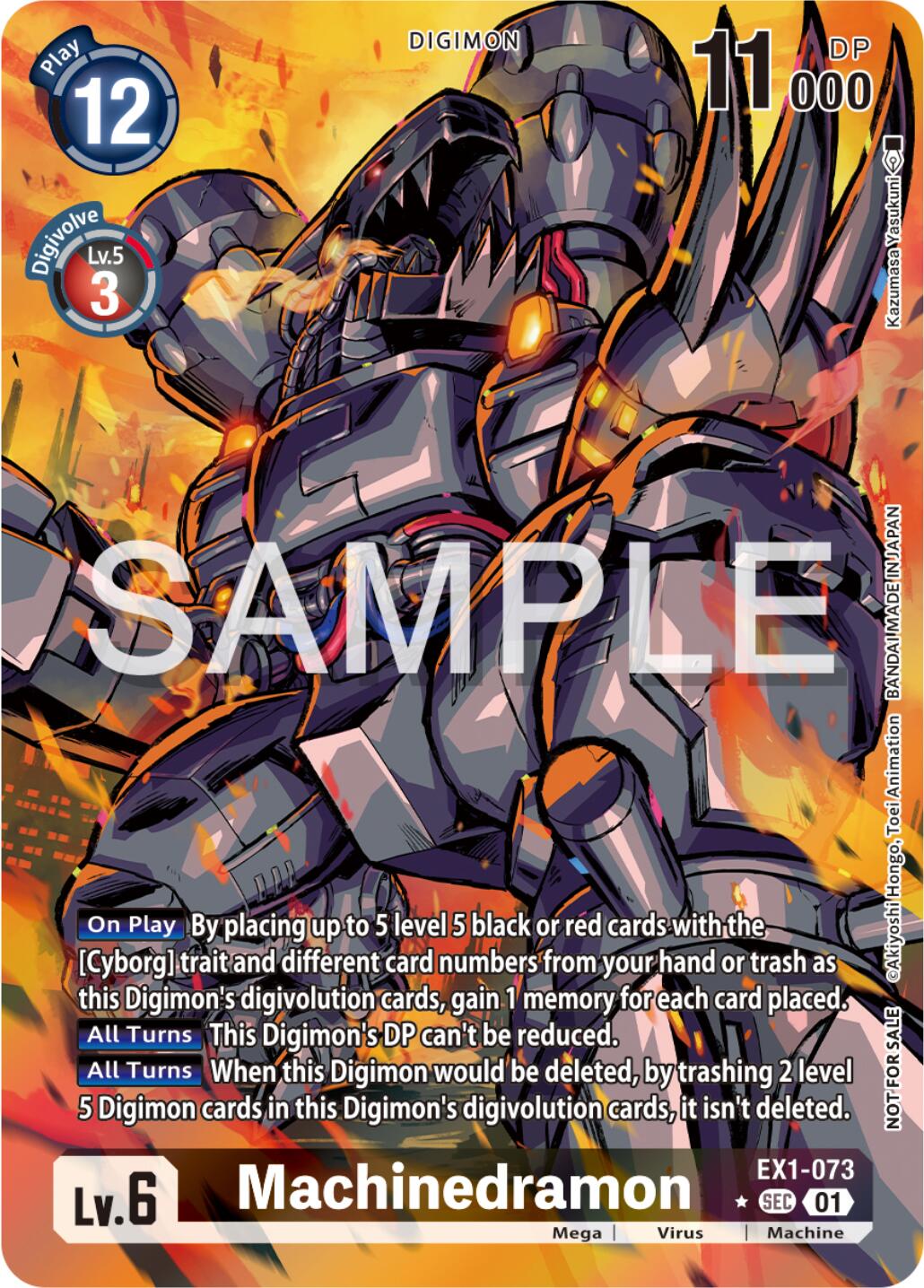 Machinedramon [EX1-073] (Release Special Booster Ver.2.0 Celebration Event Winner) [Release Special Booster 2.0 Pre-Release Cards] | Black Swamp Games