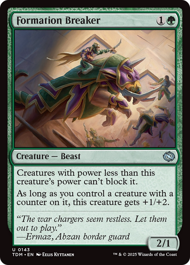 Formation Breaker [Tarkir: Dragonstorm] | Black Swamp Games