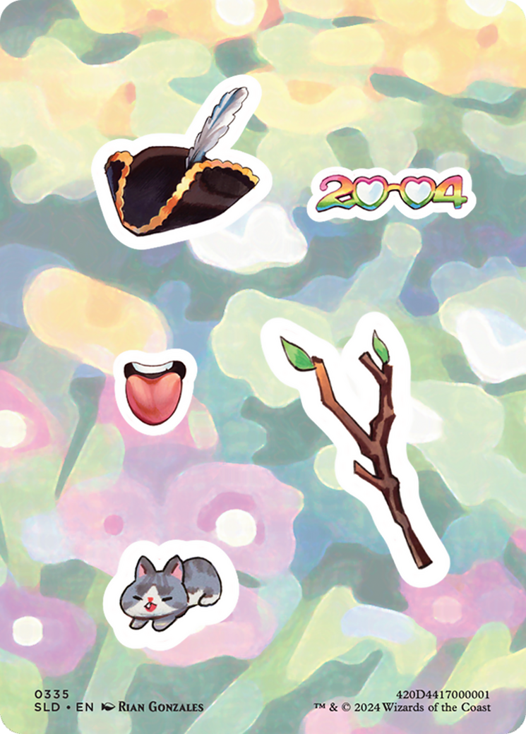 Sticker Sheet (0335) [Secret Lair Drop Series] | Black Swamp Games