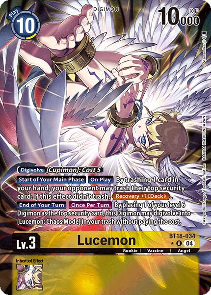 Lucemon [BT18-034] (Alternate Art) [Release Special Booster 2.0] | Black Swamp Games