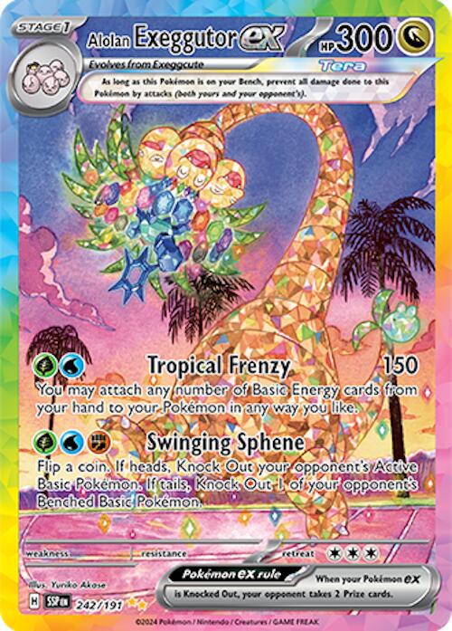 Alolan Exeggutor ex (242/191) [Scarlet & Violet: Surging Sparks] | Black Swamp Games