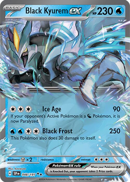 Black Kyurem ex (048/191) [Scarlet & Violet: Surging Sparks] | Black Swamp Games