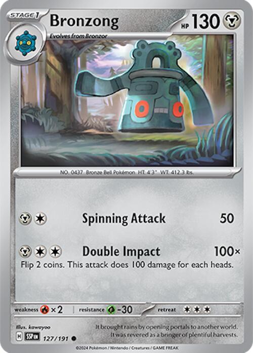 Bronzong (127/191) [Scarlet & Violet: Surging Sparks] | Black Swamp Games