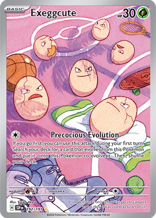 Exeggcute (192/191) [Scarlet & Violet: Surging Sparks] | Black Swamp Games