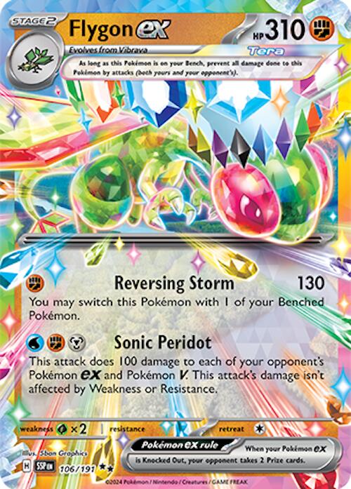 Flygon ex (106/191) [Scarlet & Violet: Surging Sparks] | Black Swamp Games
