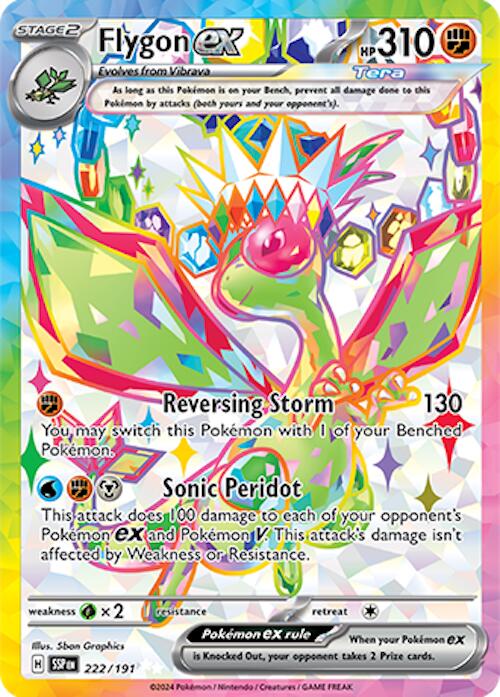 Flygon ex (222/191) [Scarlet & Violet: Surging Sparks] | Black Swamp Games